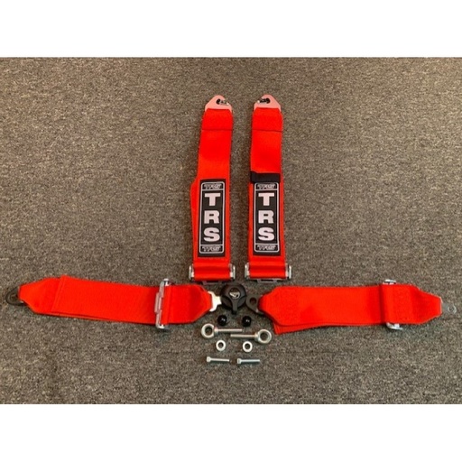 [4611133] Harness 4 Point 3" Red Right Hand (LH Strap)