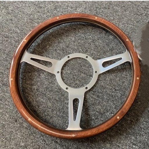 [5232303] Westfield XI 13" Wooden Steering Wheel