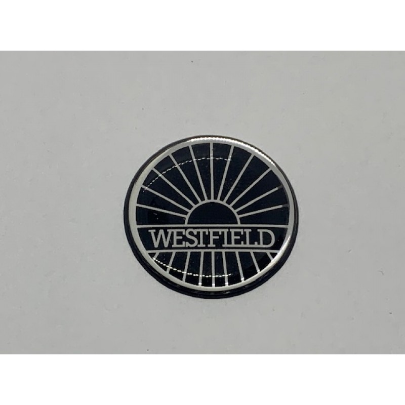 Westfield Badge 25mm Black/Silver