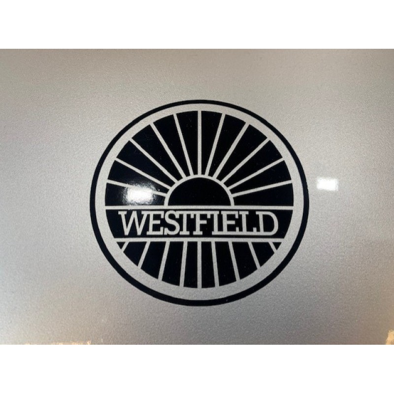 100mm Westfield Logo Transfer Black