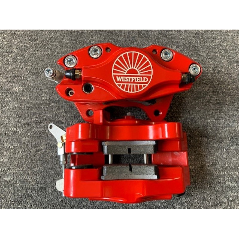 Red HS Golf Rear Brake Caliper RH