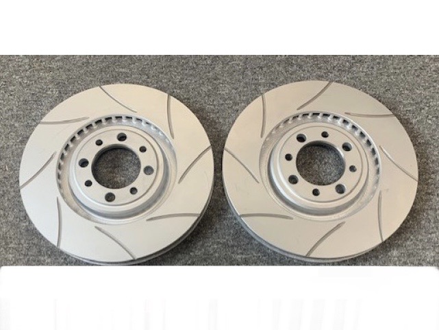 Big Brake Kit O/S Front Grooved & Vented Brake Disc