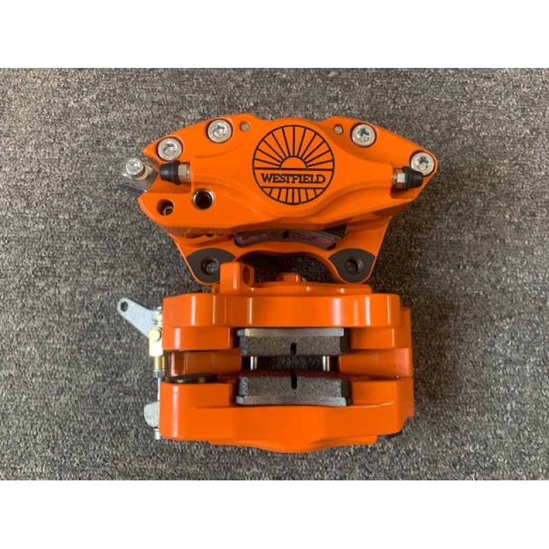 Orange HS Golf Rear Brake Caliper RH