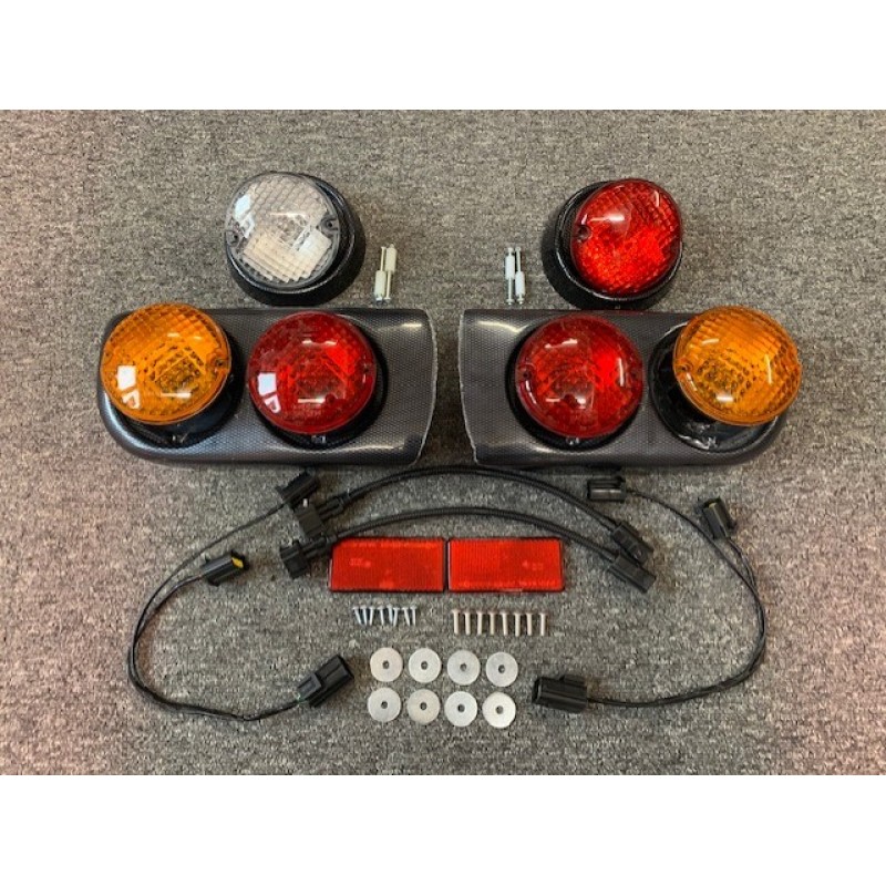 ZK Carbon Effect Rear Lamp Kit