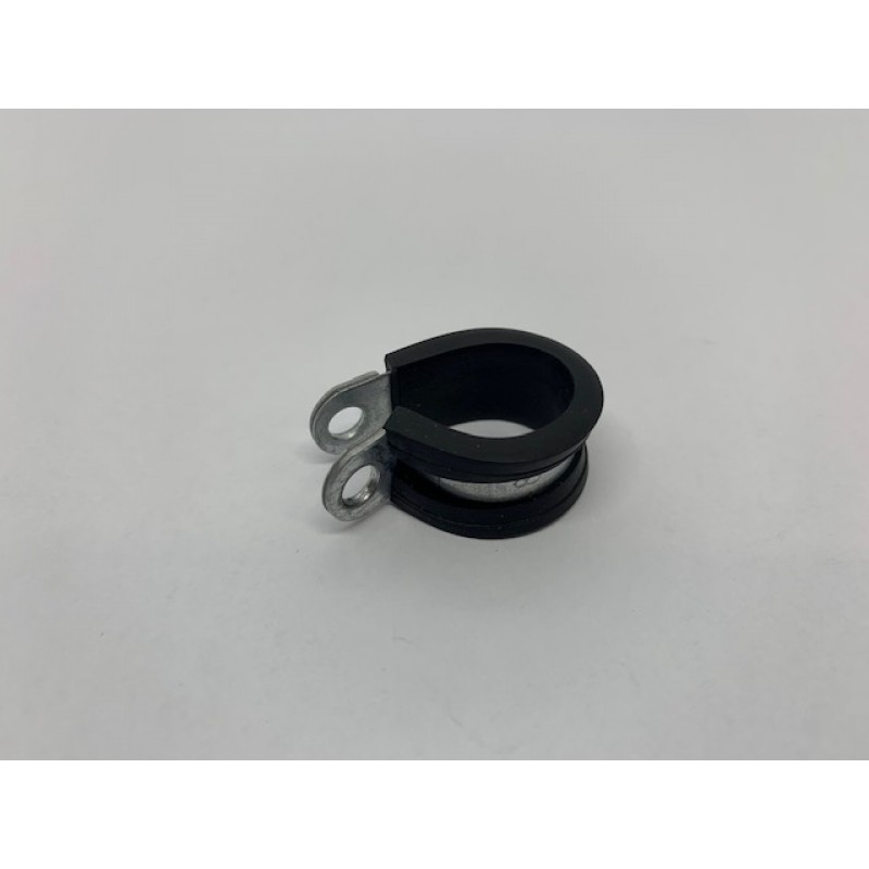 19mm Rubber Lined P Clip