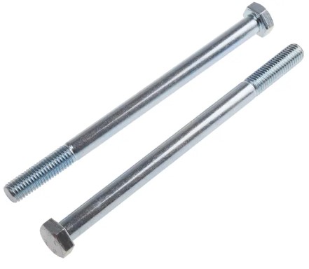 M12 x 180 Hex Head Spare Wheel Bolt