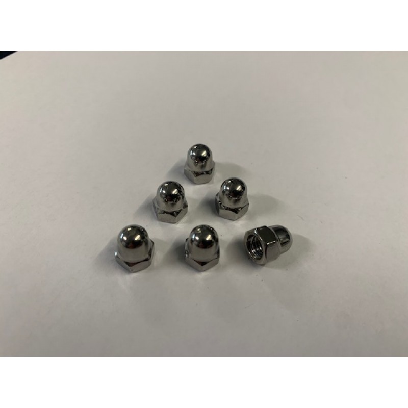 M5 X 0.8 Stainless Steel Dome Head Nut