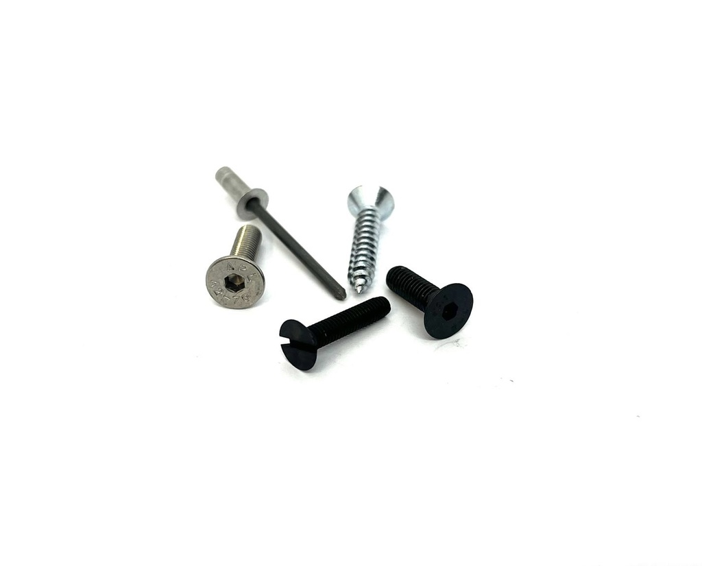 M4 x 20 Countersunk Plastic Screw