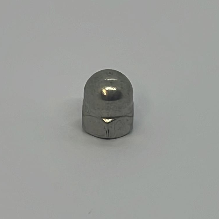 M6 x 1.0 Dome Headed Stainless Steel Nut