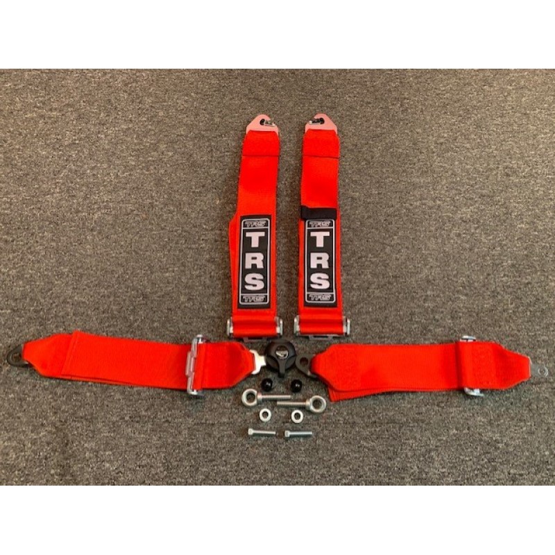 Harness 4 Point 3" Red Right Hand (LH Strap)