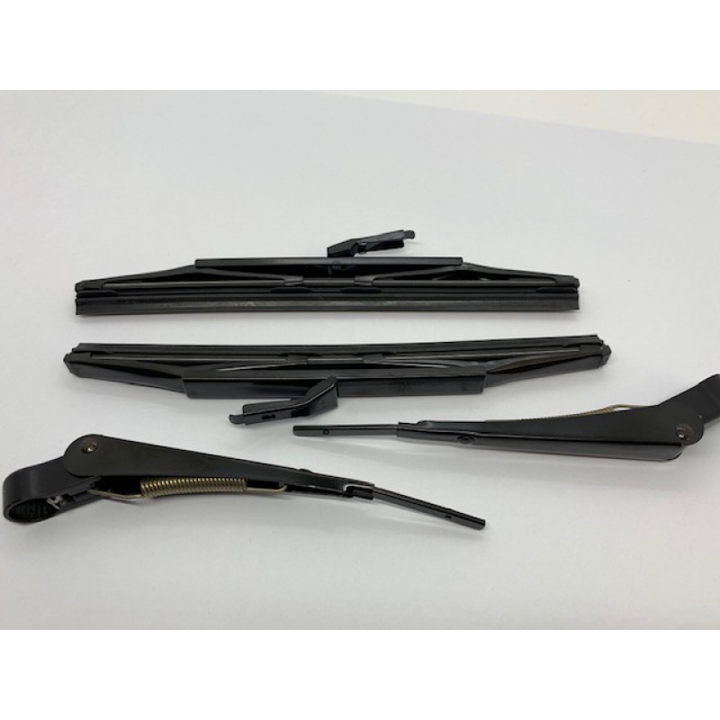 Black Wiper Arms and Blades