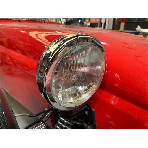 [3511050] 5+3/4" Chrome Headlamp LHD