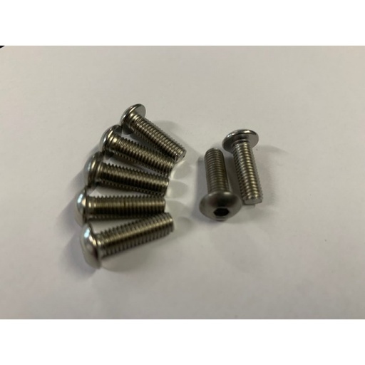 [8132165] M5 x 16 Stainless Steel Button Heads