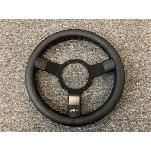 [5232501] Westfield 12” Black Leather Steering Wheel