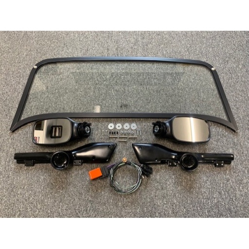 [5530124] Black Heated Windscreen Kit