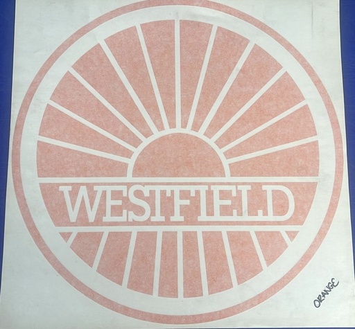 [6131034] Westfield Orange Bonnet Transfer - 430mm